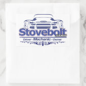 Rectangulaire Sticker Stovebolt (Sac)
