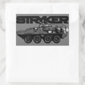 Rectangulaire Sticker Stryker (Sac)