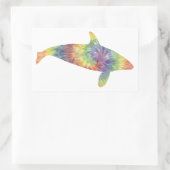 Rectangulaire Sticker Tie Dye Orca (Sac)