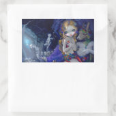 Rectangulaire Sticker "Un rêve de nuit d'été" (Sac)