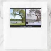 Rectangulaire Sticker Vancouver Canada Cadeaux paysagers Vancouv (Sac)