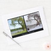 Rectangulaire Sticker Vancouver Canada Cadeaux paysagers Vancouv (Enveloppe)