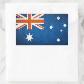 Rectangulaire Sticker vintage AUSTRALIA (Sac)