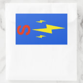 Rectangulaire Super Sticker (Sac)