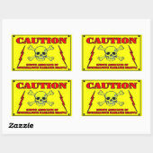 RECTANGULAIRE SUPPORT STICKER (Feuille)