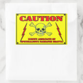 RECTANGULAIRE SUPPORT STICKER (Sac)