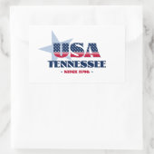 Rectangulaire Tennessee My Home State Sticker (Sac)