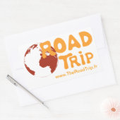 Rectangulaire The Road Trip Sticker (Enveloppe)