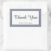 Rectangulaire Triage double marine - Sticker rectangle (Sac)