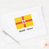 Rectangulaire Ulster - Sticker (Enveloppe)