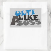 Rectangulaire Ulti Comme Un Sticker Boss (Sac)