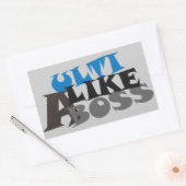 Rectangulaire Ulti Comme Un Sticker Boss (Enveloppe)