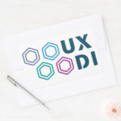 Rectangulaire UXDI Sticker (Enveloppe)