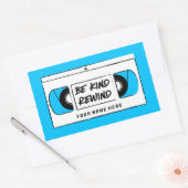 Rectangulaire VHS Be Kind Rewind Novelty Sticker (Enveloppe)
