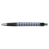 Rectangular Sapphire Blue Pen (Voorkant)