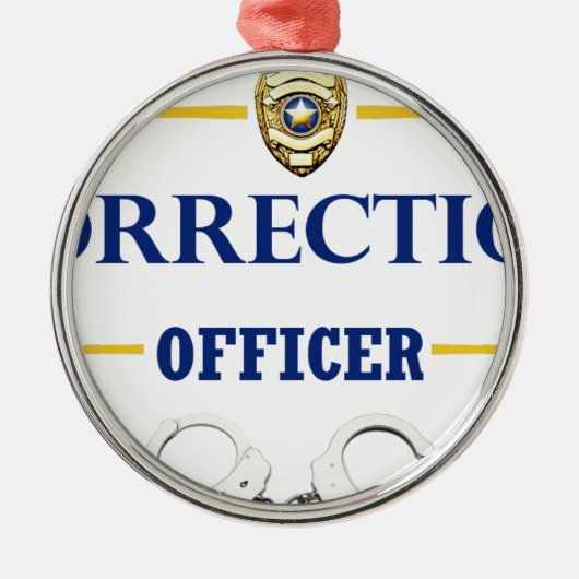 Rectificatiefunctionaris 3 metalen ornament (Voorkant)