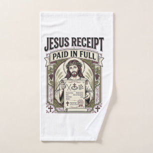 Reçu de Jésus payé en totalité Reçu de Jésus payé
