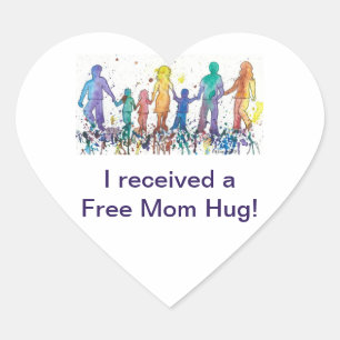 Reçu Gratuit Maman Stickers Hug