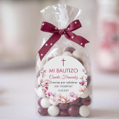 Recuerdos de Bautizo doop gunsten Ronde Sticker