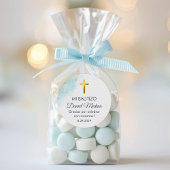 Recuerdos de Bautizo doop gunsten Ronde Sticker