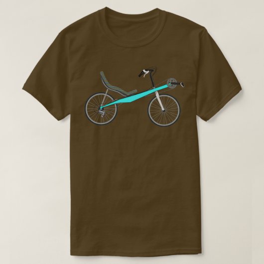 Recumbent Bike T-shirt (Design voorkant)