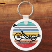 Recumbent Cycle Sleutelhanger -  (Voorkant)