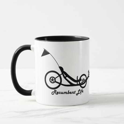 Recumbent Life Cup Mok (Links)