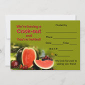 Récupération - Invitations de la fête (Dos)