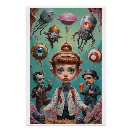 Recursieve Technomancy Perfect Poster (Voorkant)