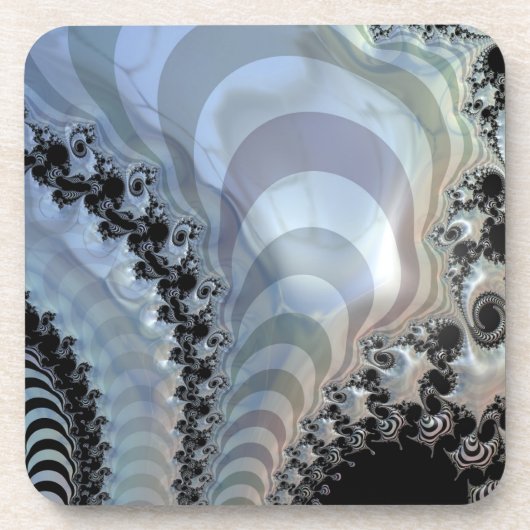 Recursive Realms Bier Onderzetter (Voorkant)