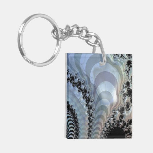 Recursive Realms Sleutelhanger (Voorkant Links)