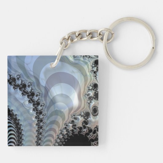 Recursive Realms Sleutelhanger (Achterkant)