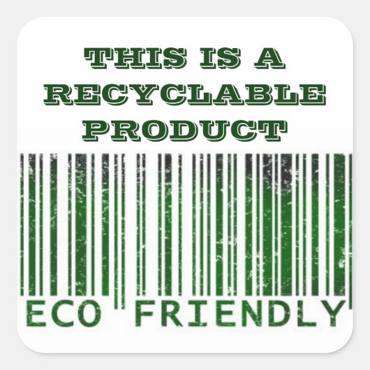 Recyclable 20 / Stickers (Devant)