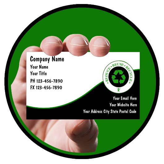 Recyclage des Cartes de visite