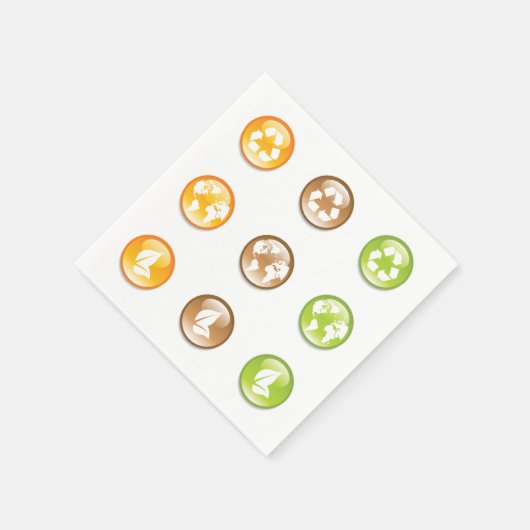 Recyclage-elementen Papier luiers Servet (Hoek)