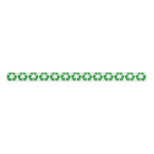Recyclage-symbool - groen grosgrain lint (Voorkant)