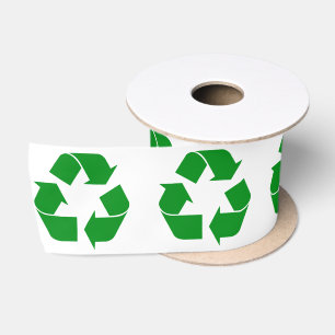 Recyclage-symbool - groen lint