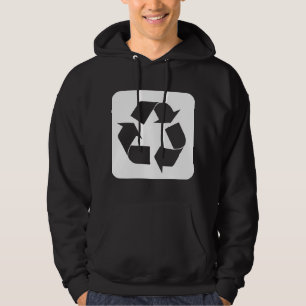 Recyclage - wit hoodie