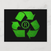 Recycle Logo by Shirley Taylor Briefkaart (Voorkant)