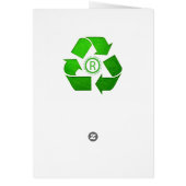 Recycle Logo par Shirley Taylor (Dos)