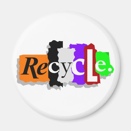 Recycle Magneet (Voorkant)