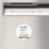 Recycle! Materialenlijst! Magneet (Insitu (Vaatwasser))