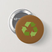 Recycle Ronde Button 5,7 Cm (Voorkant /achterkant)