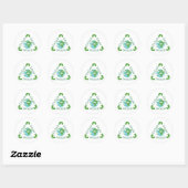 Recycle Ronde Sticker (Vel)