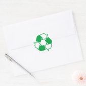 Recycle Ronde Sticker (Envelop)