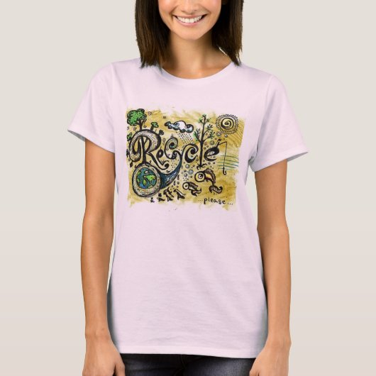 Recycle! T-shirt (Voorkant)