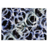 recycled indigo shibori : groot cadeauzakje (Achterkant)