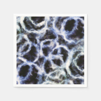 recycled indigo shibori : servet