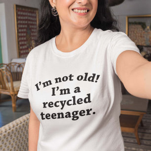 Recyclede tiener t-shirt