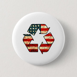 Recyclen Amerikaanse Button
